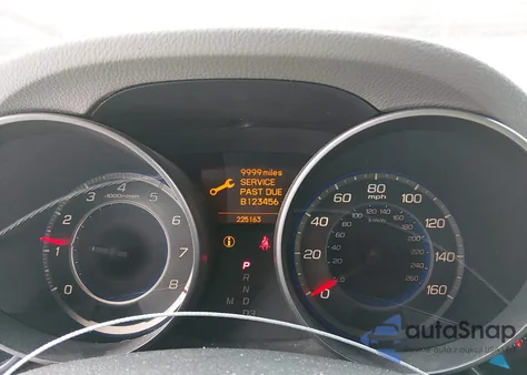 2007 Acura Mdx Technology Package из США, поврежденный, VIN 2HNYD284X7H509216